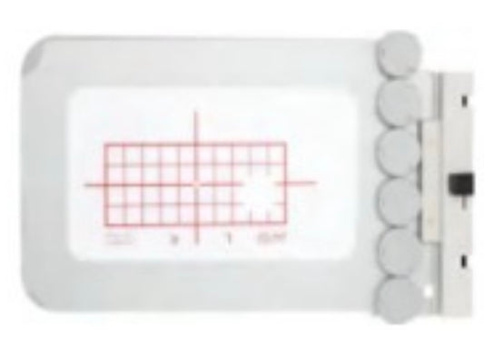 POOLIN 06 Janome 550e FRAME Magnetic Embroidery Hoop - 10cmx4cm