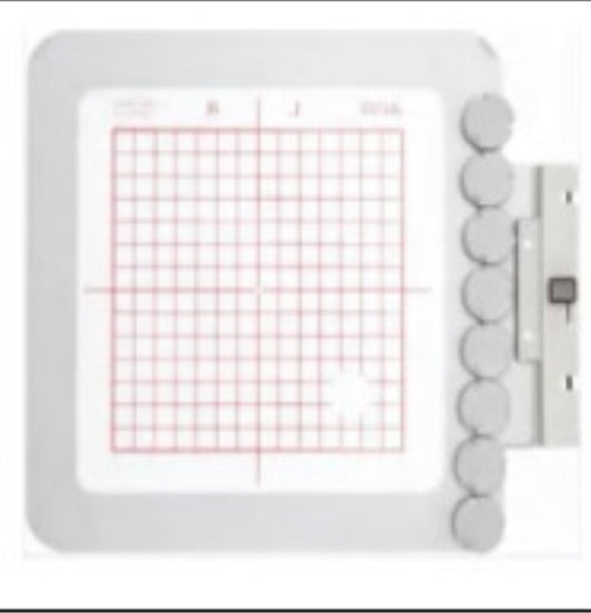 (POOLIN 06 Janome 550e FRAME Magnetic Embroidery Hoop - 5.5"x5.5" 14cmx14cm